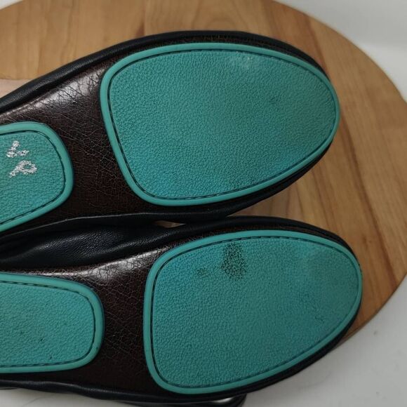Tieks by Gavrieli Black Leather Ballet Flats- Womens- Size 7 - Picture 5 of 12